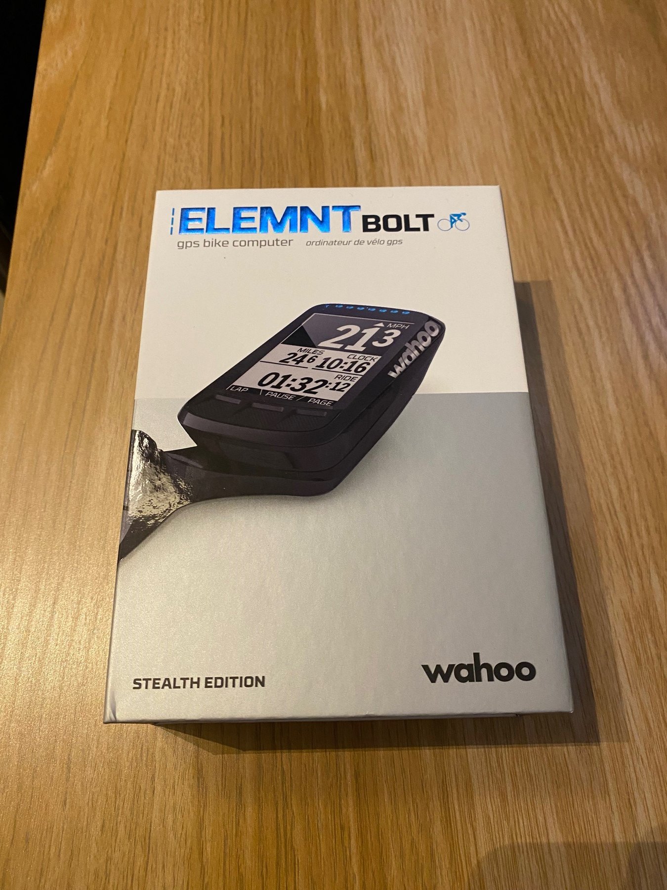 Säljes: Wahoo Element Bolt Stealth Edition | Happyride.se