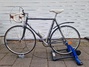 Nostalgi racer REX Rossin / Campagnolo med Tacx magnetbromsad rulle för inomhusträning Racercykel / Landsväg säljes