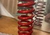 RockShox Shock Spring - Coil | Metric | for 57.5-65mm Stroke - electric  red - 400 lbs Komponenter säljes