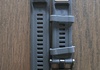 22mm svart band med Quickfit för Garmin