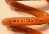 FOX SLS COIL SPRING ORANGE 500lb x 2.65in/67mm Komponenter säljes