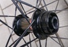 Framhjul, tub, skivbroms, kolfiber Hjul säljes