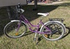 DBS barncykel 24" lila Barncykel säljes