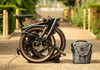 Ny Hopfällbarcykel Brompton G-Line Electric Medium 4 vxl Space Black Elcykel säljes