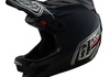 TLD D4 Polyacrylite Helmet, Shadow Black