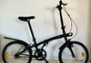 Hopfällbar cykel.