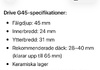Elite Drive G 45 gravel / lvg hjul Hjul säljes