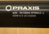 Vevparti Praxis. Karbonarmar 172.5mm. 40 taggar.  Komponenter säljes
