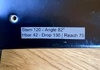 Deda Alanera integrerat styre, 42cm, 120mm Komponenter säljes
