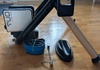 Komplett paket: Elite Tuo interaktiv trainer + trainerdäck &amp; tillbehör Tillbehör säljes
