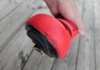 Bontrager landsvägscykelskor stl 46 röda Skor säljes