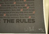 Rouleur Velominati ”the rules” A2 poster Övrigt säljes