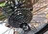 26" hjul med XT hub och XT kassett  Hjul säljes