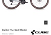 Cube Nuroad Race gravelcykel Cross / Gravel säljes