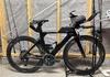 Triathloncykel med diskhjul 