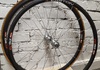 Lätt hjulset: Easton EC90 SLX kolfiberfälgar med Shimano Dura-Ace nav (Tub)