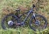 Barn-MTB 26" kolfiber och luftgaffel
