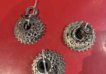 3 olika kassetter 8s, 10s och 11s