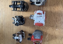 Pedaler, klossar mm.