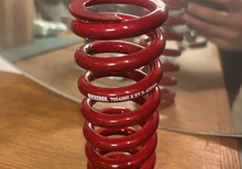 RockShox Shock Spring - Coil | Metric | for 57.5-65mm Stroke - electric  red - 400 lbs