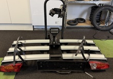 Vikbar Cykelhållare för 3 cyklar MENABO Antares 3