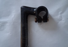 Svart Styrstam bytes mot alu/chrome 