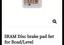 Sram bromsbelägg 4 par