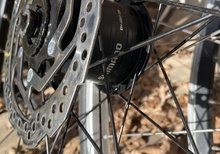 Crosser fälg med shimano dh-3d37-qr hub