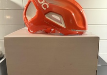 POC Ventral Tempus SPIN Cykelhjälm Fluorescerande Orange AVIP