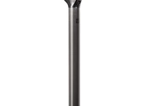 Sadelstolpe 31.6 x 400 mm svart