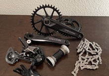 Komplett deore 12s grupp (ink garbaruk drev)