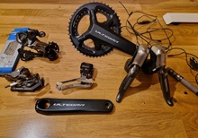 Komplett grupp Shimano GRX/Ultegra Di2 