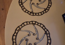 Ashima bronsskivor 160mm