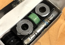 NOS XT BB-M730 vevlager i låda.  68mm x 122. Retro MTB