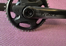 Vevparti Force med 42T och Quarq wattmätare