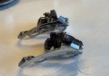 Shimano framväxlar STX, LX
