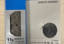 CS-R8000 11s 11-32T + CN-HG701-11 116L