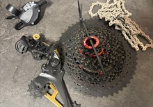 Reglage, kasett, xx1 eagle bakväxel. kedja