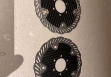 Nya kolfiber bromsskivor 140mm