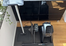 Wahoo Kickr core, Headwind, laptop/surfplatta-hållare och trainermatta