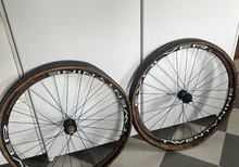 Cyclocross tubular hjul Revolver kolfälg / Hope Pro 2 (HG)  läs annons