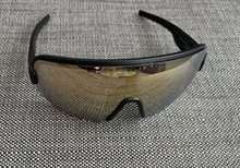 POC AIM BIKE SUNGLASSES Uranium Black / LENS Clarity Road/Partly Sunny Gold