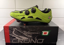 CRONO Cykelskor, Grön, Storlek 42. Skor i ett mkt bra skick!