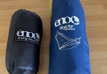 Eno Skylite hängmatta och Eno ProFly Sil tarp