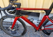 Cannondale SystemSix Ultegra 58 – nyskick (40 mil) + Garmin 530