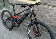 Husqvarna MC6 2021 – el-MTB, nyservad, fint skick