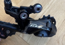 Shimano 105 R7000 11-växlad bakväxel GS, mellanstor bur, lång bur, mekanisk