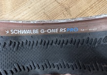 Två stycken Schwalbe G-One RS PRO 40-622 