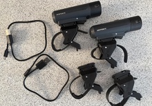 Kryptonite framlampor par (Nya)