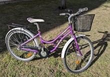 DBS barncykel 24" lila